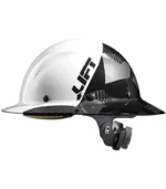 DAX Carbon Fiber Full Brim 50-50 (White/Black Camo)