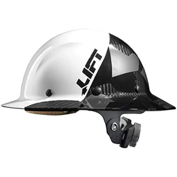 DAX Carbon Fiber Full Brim 50-50 (White/Black Camo)