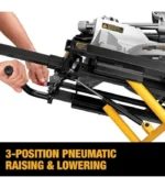 DEWALT Miter Saw Stand With Wheels (DWX726), Yellow