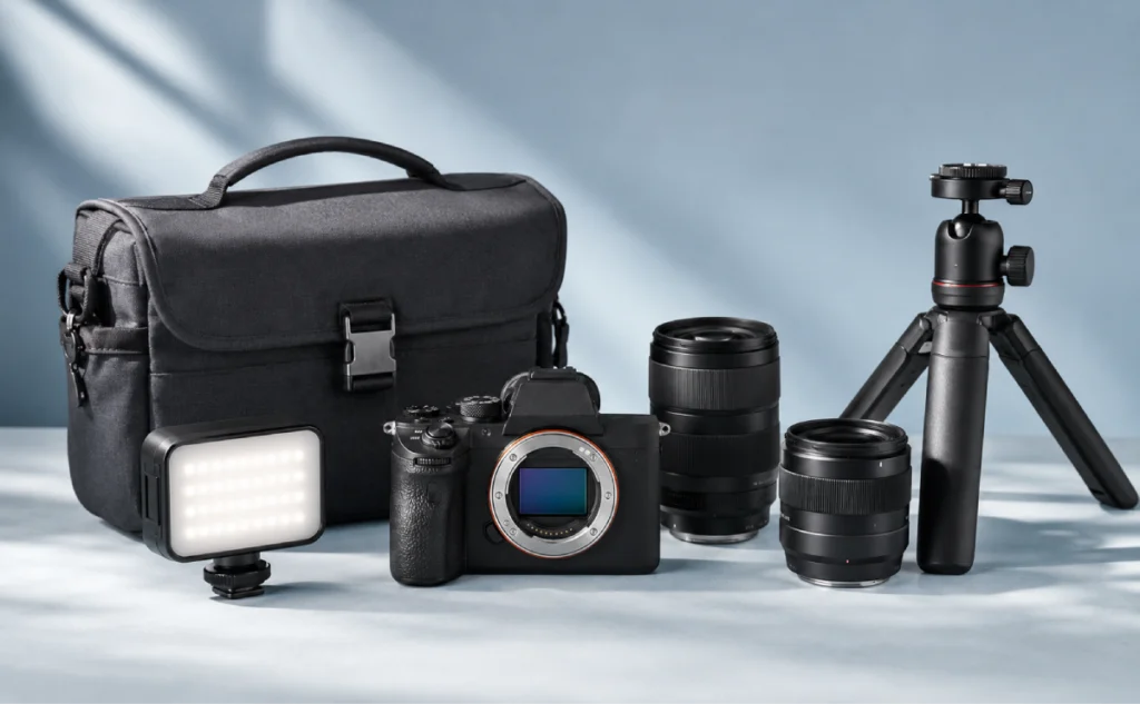 Camera, Lens and Tripod Guide for Content Creators
