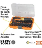 Klein Tools 65400KNECT KNECT Essential Pass Through Impact Socket