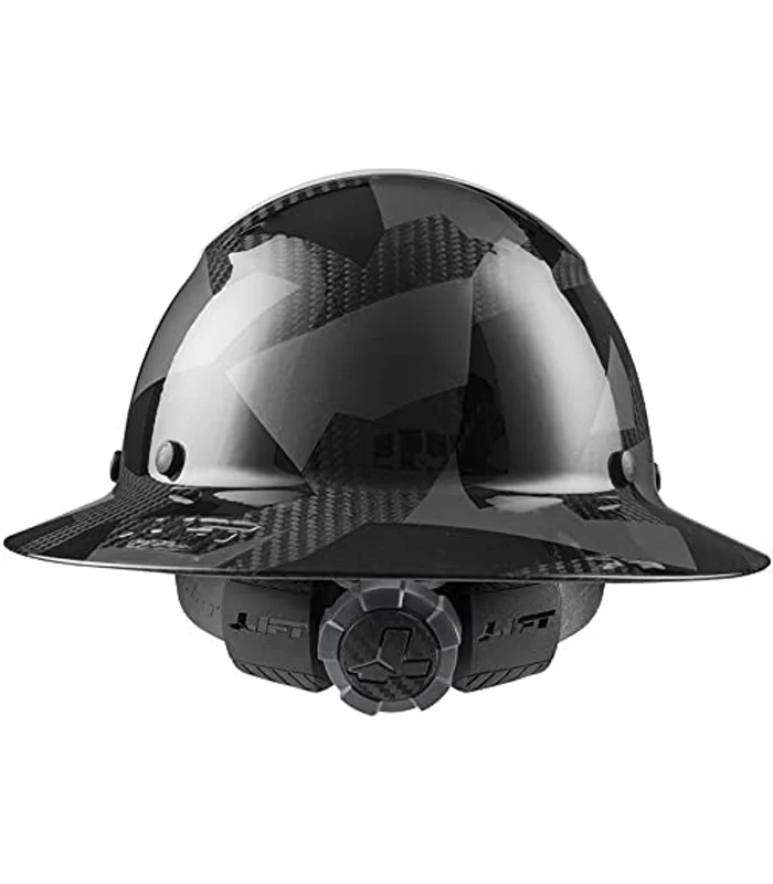 LIFT SAFETY DAX Carbon Fiber Full Brim Hard Hat - Lightweight