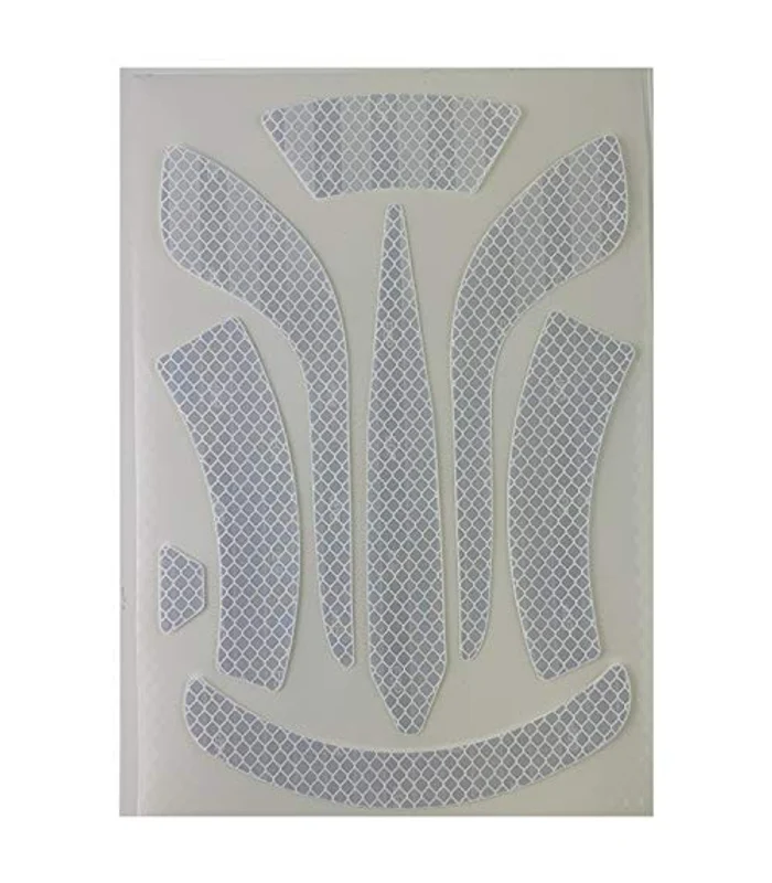 Lift Safety DAX Reflective Decals - White Medium