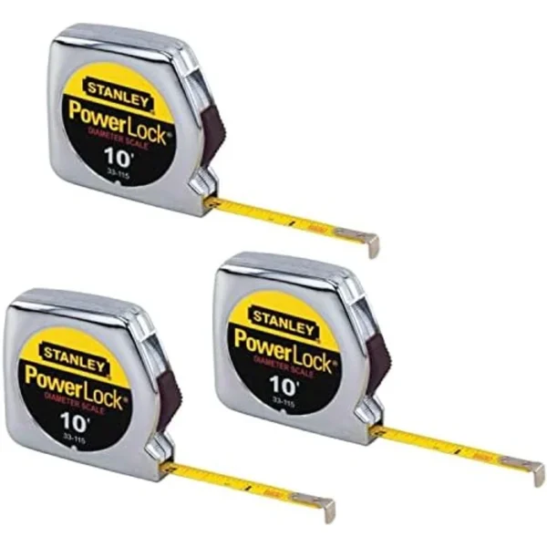Stanley Hand Tools 33-115 10' x 1/4 PowerLock Pocket Tape Rule (3