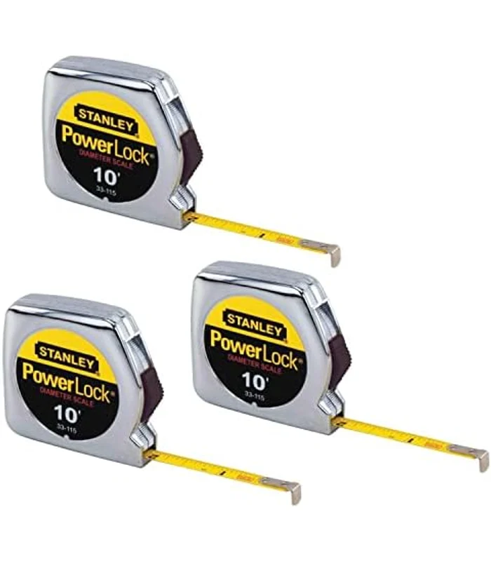Stanley Hand Tools 33-115 10' x 1/4 PowerLock Pocket Tape Rule (3