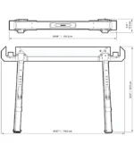 ToughBuilt - Folding Sawhorse - Sturdy